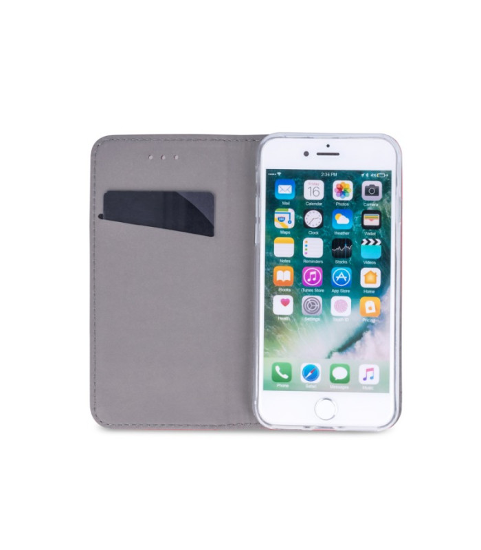 Dėklas knygelė Smart Magnet, skirtas Oppo Reno 12 5G (Global), tamsiai mėlynas