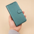 Dėklas knygelė Smart Classic telefonui Honor 200 Pro tamsiai žalias