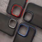 Crystal Black dėklas skirtas Samsung Galaxy A14 4G A14 5G mėlynas