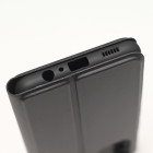 Apsauginis minkštas dėklas knygutė iPhone 16 Pro Max 6,9, juodos spalvos