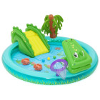 "Bestway" pripučiama žaidimų aikštelė CROCODILE Slide + laistytuvas + kamuoliai 53166