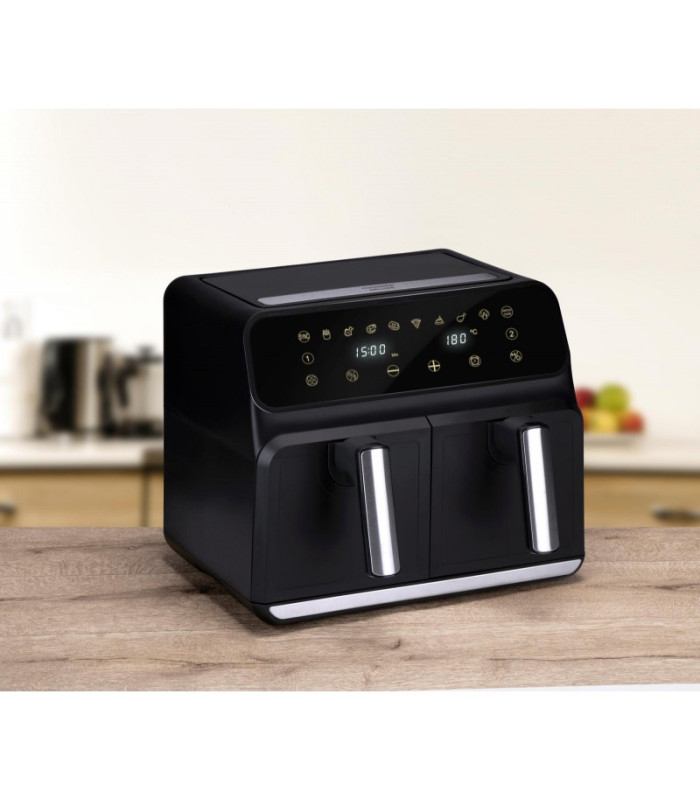 Divu nodalījumu karstā gaisa fritieri 8l, 1700W, Alpina