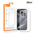 "Vmax" rinkinys dėklas + stiklas 2,5D Premium, skirtas "Samsung Galaxy A34 5G