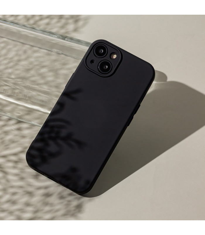 Silikoninis dėklas "Samsung Galaxy A15" juodos spalvos