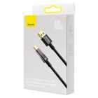 "Baseus" kabelis Explorer USB - USB-C 1,0 m juodas automatinis išjungimas 100W