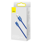 "Baseus" kabelis Crystal Shine USB - USB-C 2,0 m 100W mėlynas