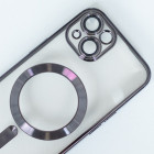 Spalva "Chrome Mag" dėklas, skirtas "iPhone 15 Pro 6,1", juodas