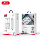 XO sieninis įkroviklis CE06 PD 30W 1x USB-C baltas + USB-C - Lightning kabelis