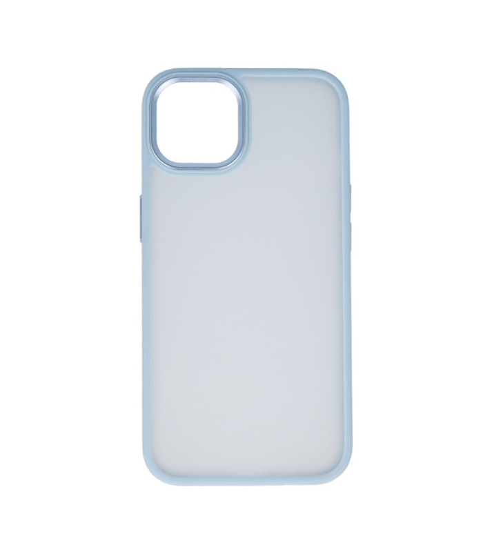 Satin Matt dėklas "iPhone 15 Pro Max" 6,7 mėlynos spalvos