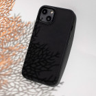 Satininis dėklas iPhone 15 Plus 6,7 juodas
