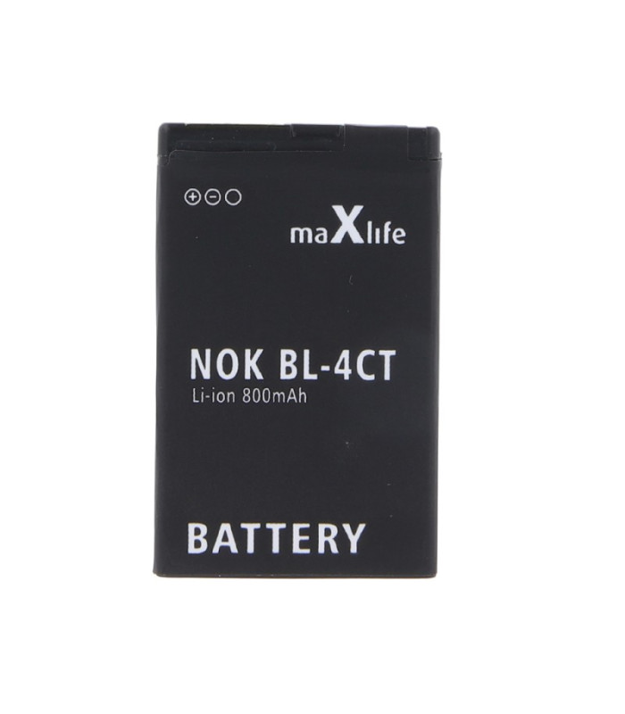 "Maxlife" akumuliatorius, skirtas "Nokia 5310" / "6600 fold" / "6700" / "7210" / "2720" / "X3" BL-4CT 800 mAh