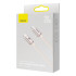 "Baseus" kabelis "Crystal Shine" USB-C - "Lightning" 2,0 m 20W rožinis