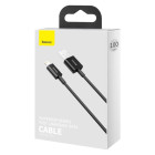 "Baseus" kabelis "Superior USB - Lightning" 1,0 m 2,4A juodas