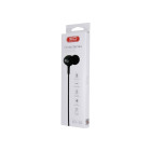 XO laidinės ausinės S6 jack 3,5 mm juodos spalvos