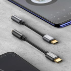 "Baseus" adapteris L54 USB-C į 3,5 mm lizdą juodas