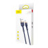 "Baseus" kabelis "Cafule USB - Lightning" 2,0 m 1,5A aukso-mėlynos spalvos
