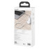 "Baseus" kabelis "Cafule Metal PD" USB-C - USB-C 2,0 m baltas 100W