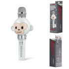 Maxlife Bluetooth mikrofonas su garsiakalbiu Animal MX-100 baltas