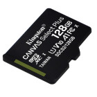 "Kingston" atminties kortelė 128GB microSDXC Canvas Select Plus kl. 10 UHS-I 100 MB/s