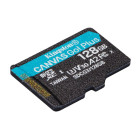 "Kingston" atminties kortelė 128GB microSDXC Canvas Go! Plus cl. 10 UHS-I 170 MB/s + adapteris