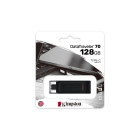 "Kingston pendrive" 128 GB USB-C DT70, juodas