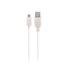 "Maxlife MXTC-01" įkroviklis 1x USB 2,1A baltos spalvos + USB-C laidas