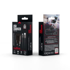 "Maxlife MXTC-01" įkroviklis 1x USB 1A juodas + microUSB laidas