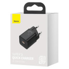 "Baseus" sieninis įkroviklis Super Si PD 25W 1x USB-C juodas