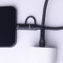 "Forever 2in1" kabelis USB-C - "Lightning" + USB-C 1,0 m 60W juodas