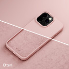 "Etteri" silikoninis magnetinis dėklas "iPhone 16 Pro Max" 6,9 šviesiai rožinės spalvos