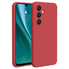 "Etteri" silikoninis dėklas "Samsung Galaxy A56 5G avietinis