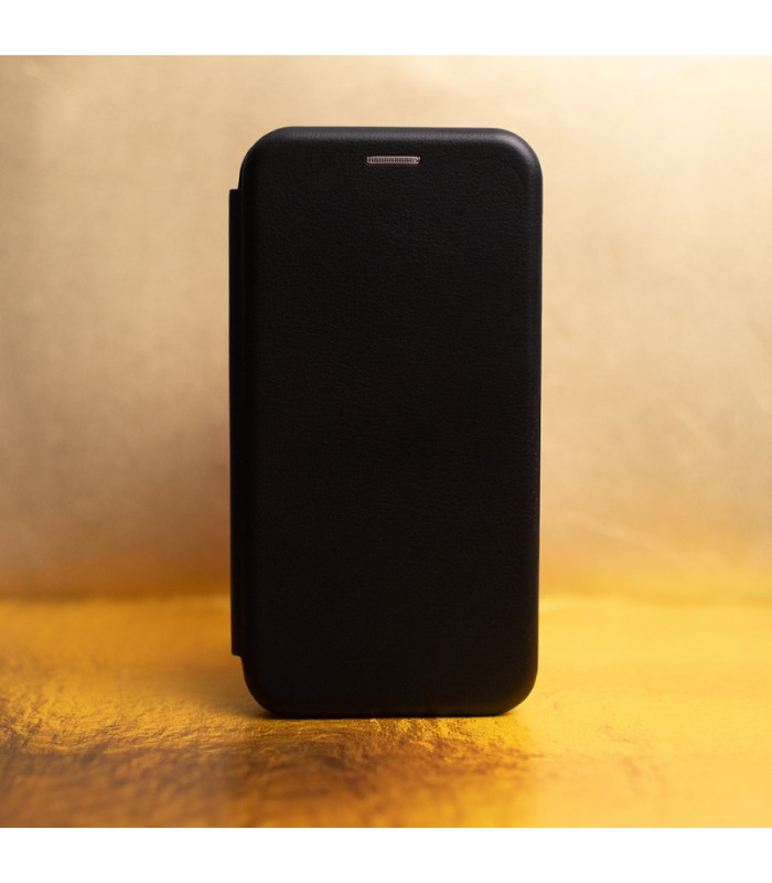"Smart Diva" dėklas, skirtas "Xiaomi Redmi 14C 4G 5G Redmi A4 POCO C75", juodos spalvos