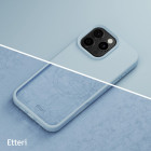 "Etteri" silikoninis magnetinis dėklas "iPhone 16 Pro Max" 6,9 šviesiai mėlynas