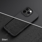 "Etteri" silikoninis magnetinis dėklas "iPhone 16 Pro Max 6,9", juodas