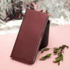 Išmanusis magnetinis dėklas, skirtas "Realme 12 5G", bordo spalvos