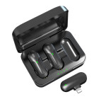 "Devia" mikrofonas "Smartfon Kintone Lightning" belaidis 2in1 juodas