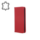 Natūralios odos "Smart Pro", skirtas "Samsung Galaxy A16 4G A16 5G", bordo spalvos