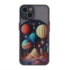 Itin madingas dėklas Samsung Galaxy A14 4G A14 5G Travel black