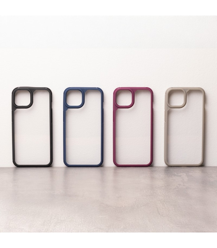 "Color Shock" dėklas "Samsung Galaxy A35 5G", bordo spalvos