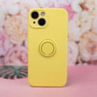 "iPhone 15 Pro 6,1" dėklas "Finger Grip", geltonas