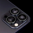 Akinių su lęšiais rinkinys iPhone 11 Pro juodam rombui (3 vnt.)