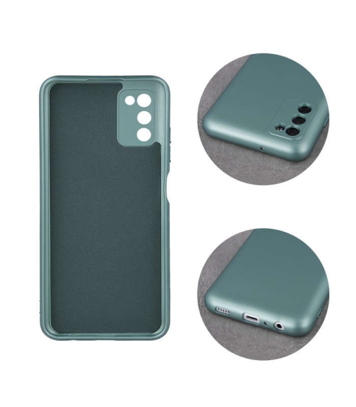 Metalinis dėklas, skirtas "Samsung Galaxy A25 5G (global) green