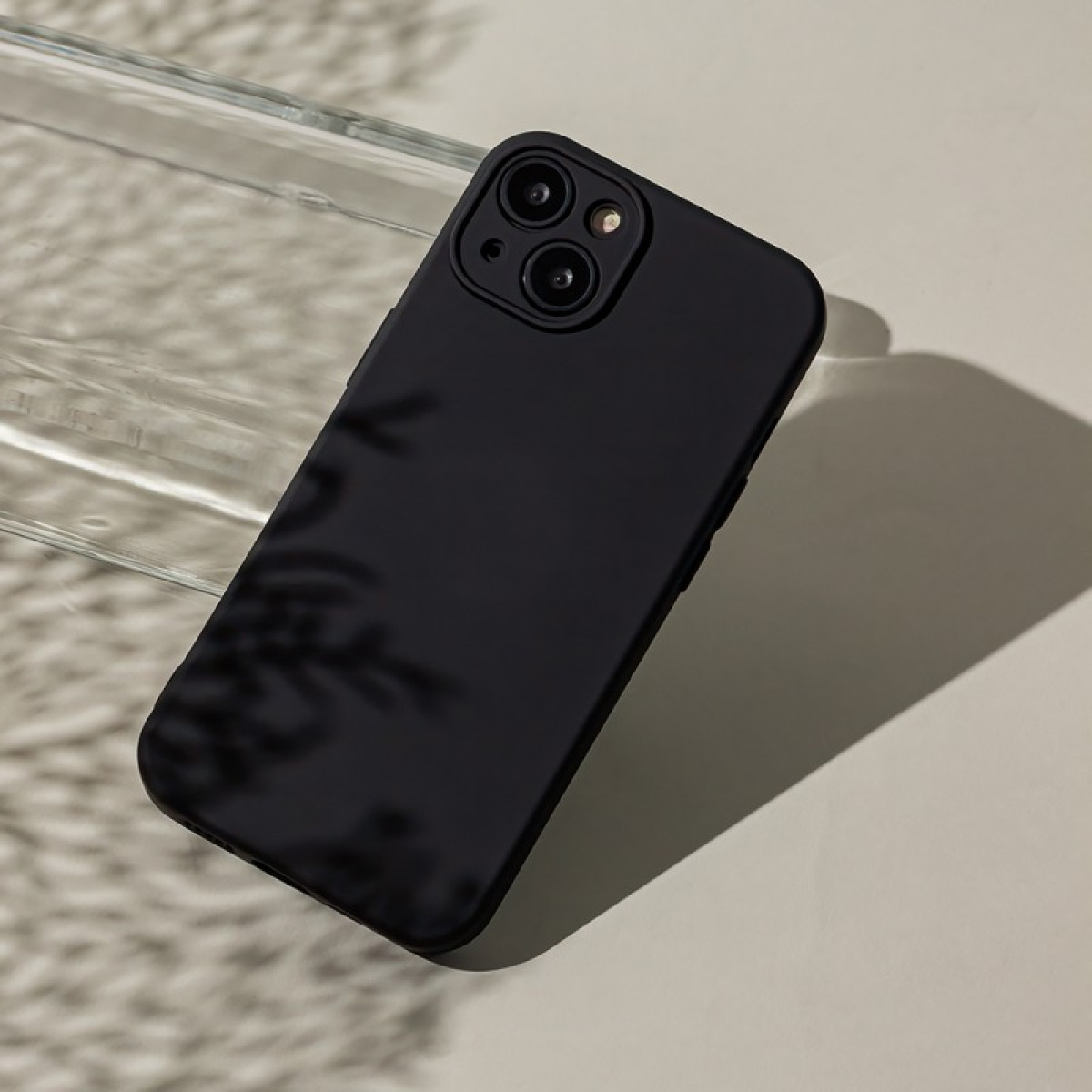 Silikoninis dėklas, skirtas "Samsung Galaxy A35 5G", juodas