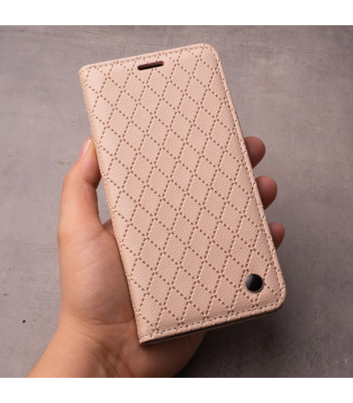 "Smart Caro" dėklas "Samsung Galaxy A34 5G beige