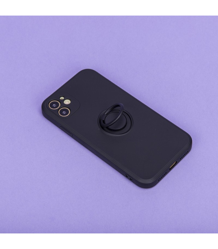 "Samsung Galaxy A35 5G" pirštų gnybtų dėklas, skirtas "Samsung Galaxy A35 5G", juodas