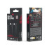 "Maxlife" MXUC-09 kampinis kabelis USB-C - USB-C 1,0 m 60W juodas