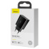 "Baseus" sieninis įkroviklis "Speed Mini PD" 20W 1x USB-C juodas