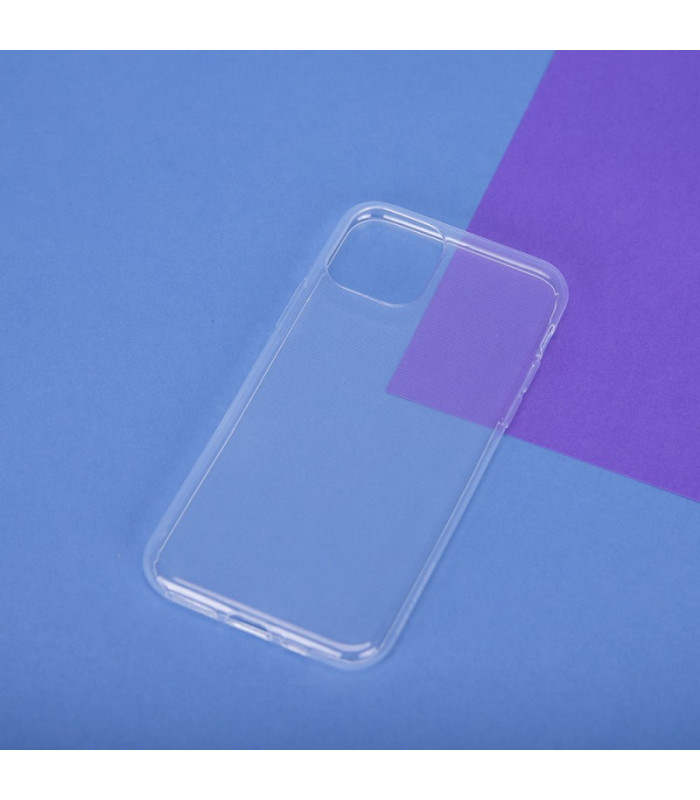 Plonas 1 mm dėklas, skirtas "Samsung Galaxy A12 / M12", skaidrus