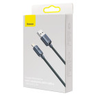 "Baseus" laidas "Crystal Shine" USB - "Lightning" 1,2 m 2,4A juodas