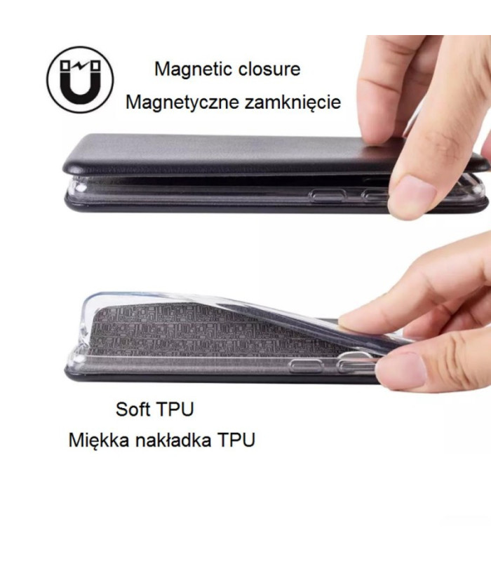 "Smart Diva" dėklas "iPhone 7 / 8 / SE 2020 / SE 2022", juodas